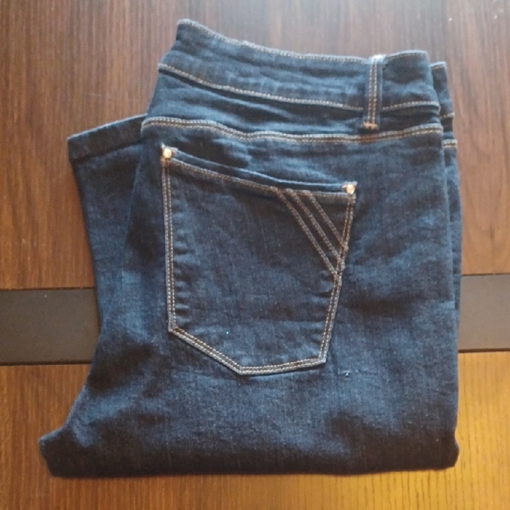 White House Black Market Blue Skinny Jeans